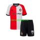 Camisola Feyenoord Rotterdam Santiago Gimenez 29 Criança Equipamento Primeiro 2024-2025 Manga Curta